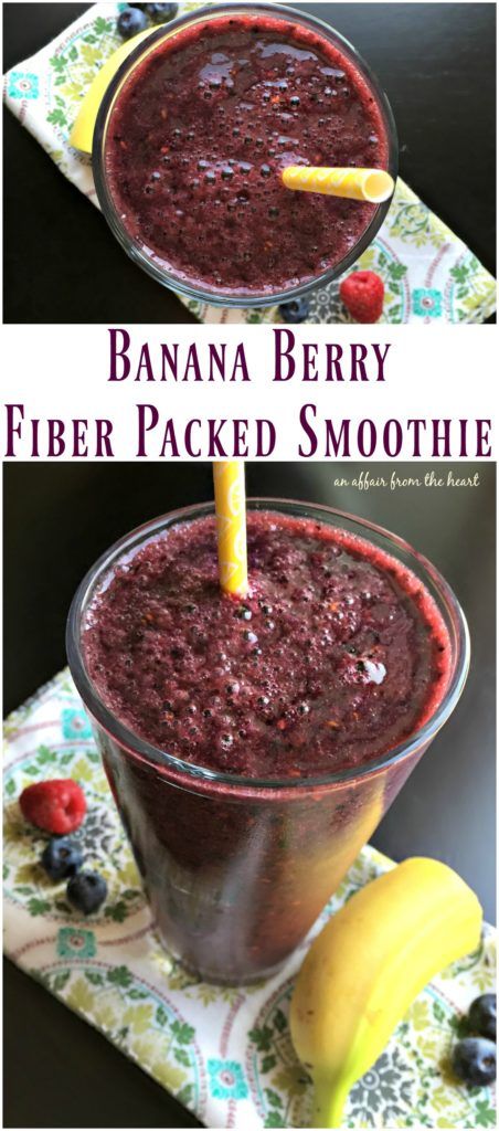 High Fiber Smoothies, Fiber Smoothie, Smoothie Banana, Low Salt Diet, Vegan Burrito, Baking Powder Uses, Healthy Eating Diets, High In Fiber, Smoothie Healthy