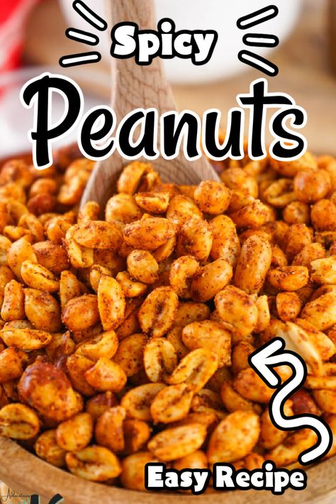 Cajun Peanuts Recipe, Spicy Peanuts Snacks, Sesame Sticks Recipe Snacks, Flavored Peanuts Recipes, Cooking For Peanuts Recipes, Peanuts Recipes Snacks, Roasted Peanuts In Shell Recipe Oven, Spiced Peanuts Recipes, Raw Spanish Peanuts Recipes