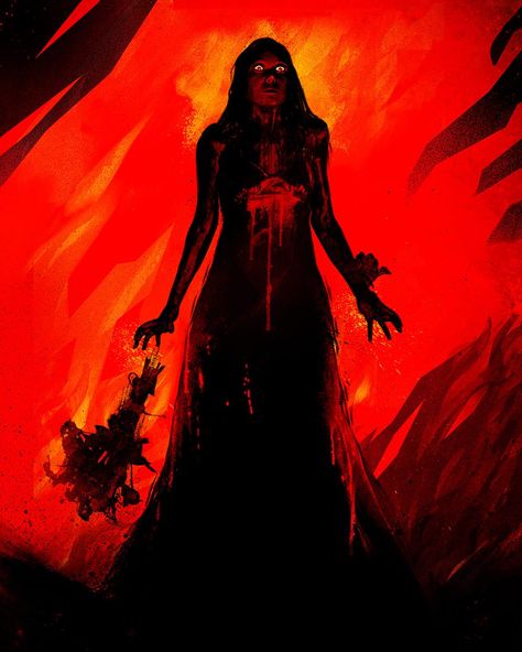 Carrie Art, Carrie Stephen King, Carrie Movie, Carrie 1976, Stephen Kings, Best Halloween Movies, Carrie White, Horror Movie Icons, Horror Movie Art