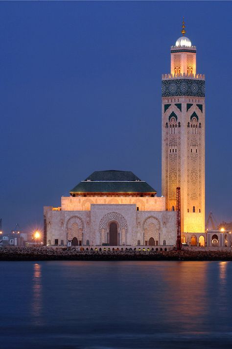 Morocco Masjid, Morocco Collage, The Throne Of God, Hassan Ii Mosque, Hassan 2, Mekka Islam, Beautiful Mosque, 15 October, Water Photo