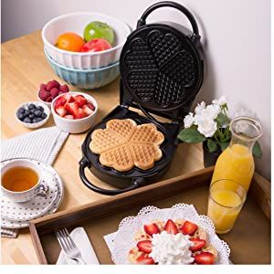 Amazon.ca Cute Heart Waffle Maker Heart Waffle Maker, Kitchen Electrical Appliances, Breakfast Cooking, Electric Kitchen, Waffle Machine, Waffle Irons, Waffle Mix, Holiday Breakfast, Cooked Breakfast