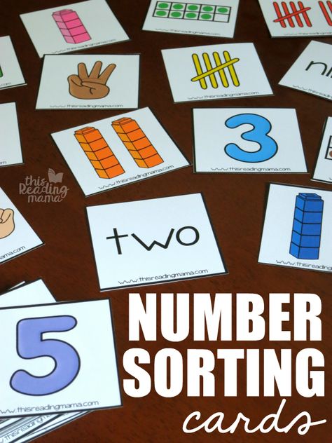 Free Number Sorting Cards! Awesome way to build number sense and show different ways to make the numbers 1 to 10. This would be a great preschool or kindergarten math activity! Ways To Make Numbers 1-10, Free Number Sense Activities, Subsidizing Math Kindergarten, Numbers To 10 Activities Kindergarten, Kindergarten Math Stations Free, Subitizing Cards Free Printable, Number Cards 1-10 Printable Free, Number Sorting Activities, Number Cards 1-20 Free Printable