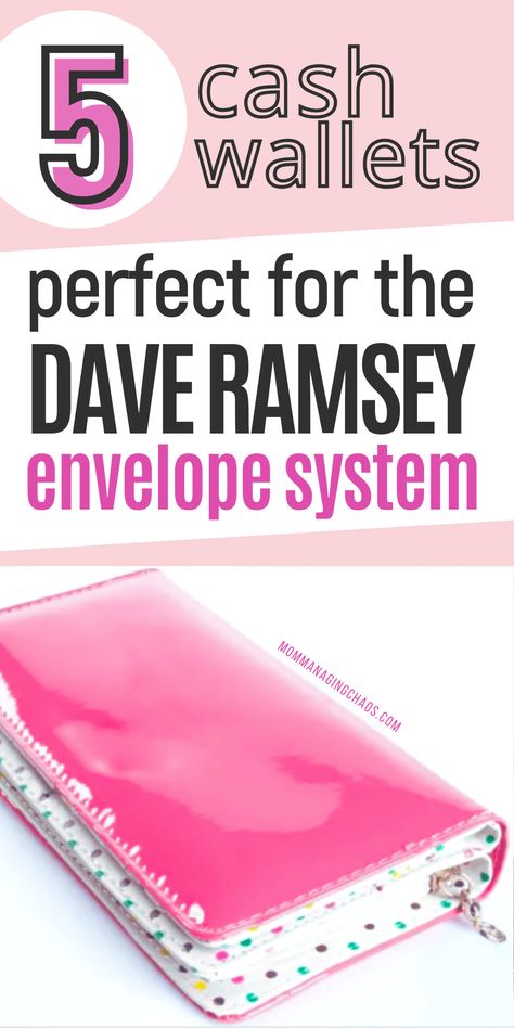 pink cash wallet for the cash envelope system Cash Wallet System, Diy Cash Envelope Wallet, Dave Ramsey Cash Envelope System, Cash Envelope System Categories, Cash Envelope Budget System, Envelope System Wallet, Money Envelope System, Budget Wallet, Envelope Budget System