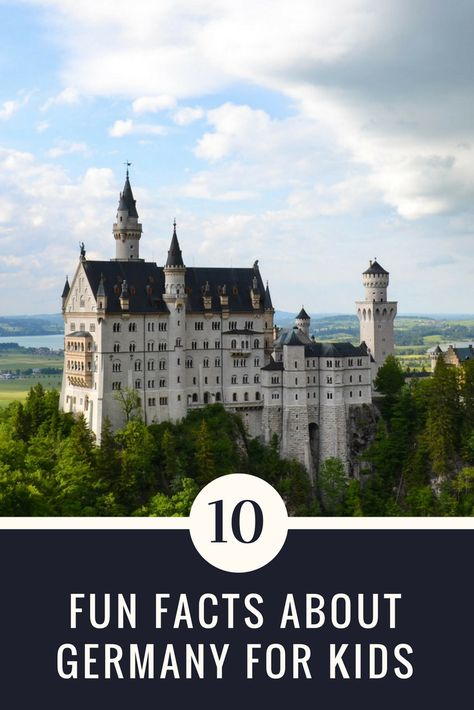 Fun Facts About Germany, Germany Facts, Germany For Kids, Fun Facts For Kids, Country Studies, German Heritage, History Facts Interesting, World Thinking Day, Disney Fun Facts