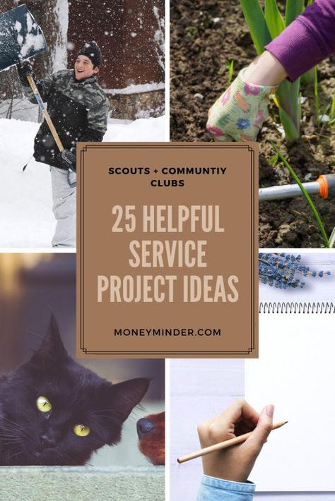 Nhs Project Ideas, Community Service Ideas For College Students, Easy Service Projects Ideas, Unique Service Projects, Nhs Service Project Ideas, Community Service Projects For Schools, Youth Group Service Projects, Service Ideas For Adults, Ways To Help Your Community