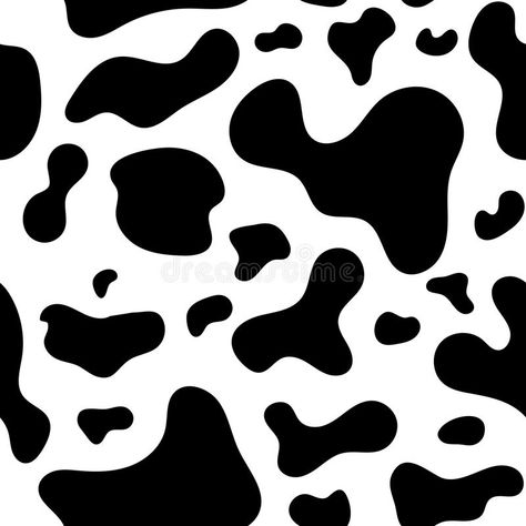 Cow Print Svg, Magazine Cover Ideas, Cow Wallpaper, Cow Print Wallpaper, Cow Svg, White Cow, Black And White Background, Cow Skin, Seamless Textures