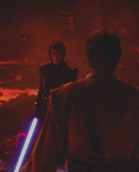 Mustafar (Anakin and obi-wan) Star Wars Anakin, Star Wars Images, Star Wars Pictures, Obi Wan Kenobi, Anakin Skywalker, Obi Wan, Darth Vader, Star Wars