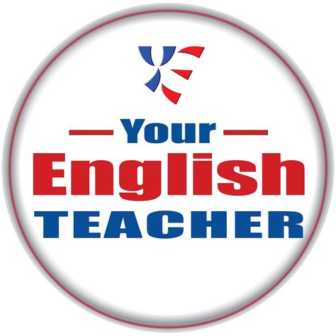 Your English Teacher - YouTube Teacher Logo, Tutoring Flyer, Language Logo, English Communication, English Tutor, Teacher Images, English Logo, English Communication Skills, Abc Learning