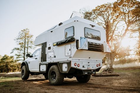 AT Overland’s Aterra XL Flatbed Camper - Expedition Portal Flatbed Camper, Expedition Overland, Camper Beds, Truck Toppers, Slide In Camper, Truck Beds, Rooftop Tent, Overland Trailer, Expedition Portal