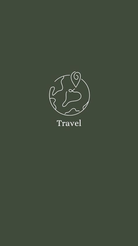 Instagram highlight icoon cover travel green wallpaper #InstagramHighlightCovers #HighlightCoversInstagram Travel Instagram Highlight Covers, Digital Aesthetic, Highlights Cover, Green Highlights, Highlight Cover, Aesthetic Things, App Icon Design, Travel Instagram, Green Wallpaper