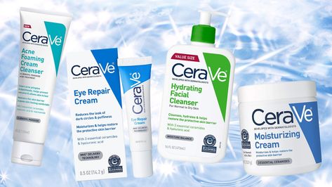 Best Cerave Products, Cerave Eye Cream, Cerave Night Cream, Cerave Products, Cerave Moisturizer, Cerave Skincare, Hydrating Face Wash, Cerave Moisturizing Cream, Beauty Facial