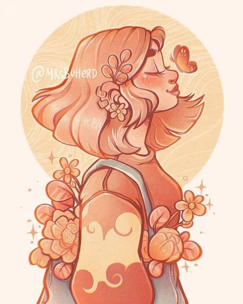 Disney Character Art, Girl Drawing Sketches, Procreate Brushes Free, Pinturas Disney, Procreate Brushes, Autumn Colors, Cute Art Styles, Marker Art, Art Challenge