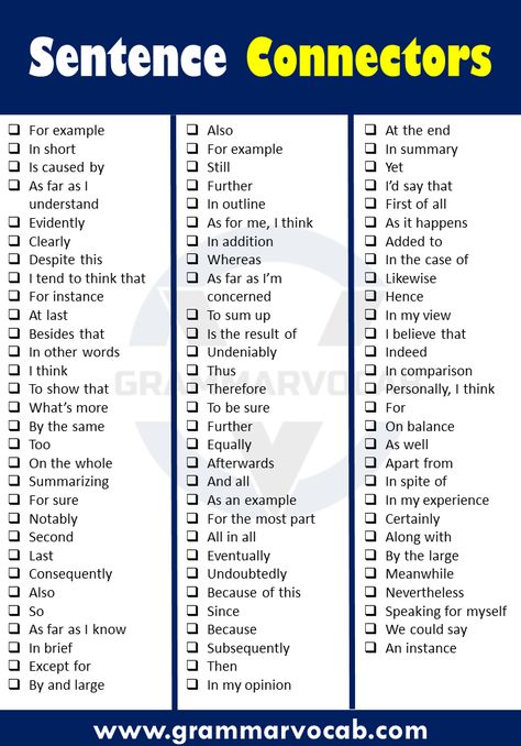 Sentence Connectors, Different Types Of Sentences, English Sentence, Academic Essay, Christian Song Lyrics, Types Of Sentences, English Conversation, Sentence Writing, English Writing Skills