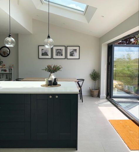 Open Plan Kitchen Dining Living, Square Kitchen, Living Room Dining Room Combo, Open Plan Kitchen Dining, Open Plan Kitchen Living Room, Im So Excited, Dining Room Combo, Kitchen Dining Living, Kitchen Extension