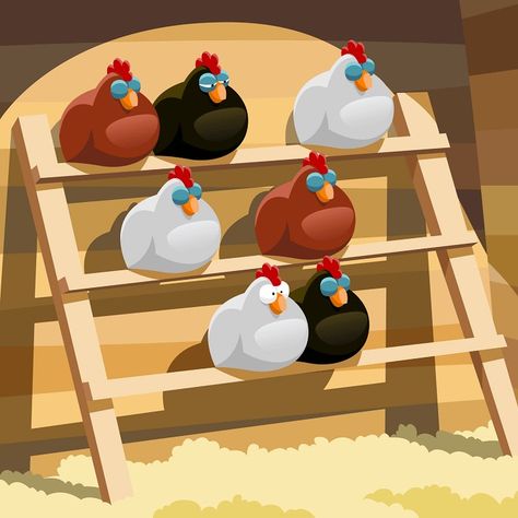 Chicken Perches, City Chicken, Chicken Roost, Chickens In The Winter, Chicken Barn, Diy Chicken Coop Plans, Chicken Tractor, Coop Design, Coop Plans