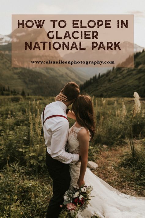 Glacier Park Elopement, National Parks In The Us, Glacier Elopement, Glacier National Park Trip, Colorado National Parks, Glacier National Park Wedding, Glacier National Park Elopement, Elopement Planning, National Parks Photography