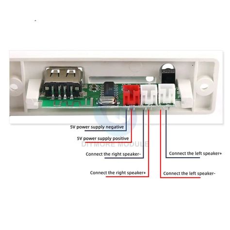 Diy Bluetooth Speaker Kit, Modern Speakers, Diy Bluetooth Speaker, Computer Diy, Speaker Kits, Power Supply Circuit, Audio Installation, Stereo Amplifier, Sound Control