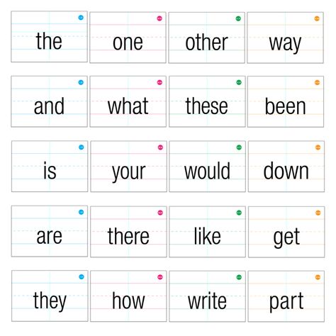 TOP FIRST 100 SIGHT WORDS FLASH CARDS - FREE PRINTABLE 100 Sight Words For Kindergarten, Sight Word Flash Cards Free, Kindergarten Sight Words Flash Cards, Sight Words Kindergarten Printables, Freezing Meals, First 100 Sight Words, Kindergarten Sight Words List, Sight Word Flash Cards, Cow Cupcakes