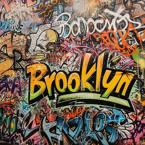 Brooklyn Graffiti, Bed Stuy, Redbubble Products, Catholic Art, Graffiti Art, The Words, Scrapbook Paper, Science Poster, Stranger Things Fanart