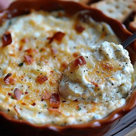 THE BEST DIP IN THE WORLD Cream Cheese And Onion Dip, Cream Cheese And Bacon Dip, Baked Onion Dip With Cream Cheese, Sour Cream Dip For Potatoes, Bacon Cream Cheese Appetizer, Sour Cream Cream Cheese Dip, Sour Cream Appetizers, Dips With Cream Cheese And Sour Cream, Sour Cream Recipes Dips