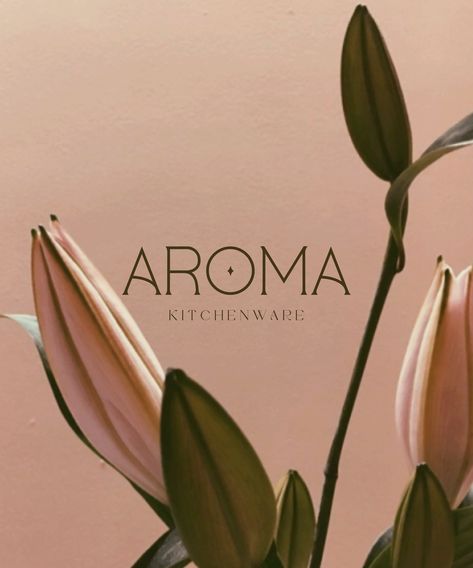 Aroma Logo Design, Aroma Logo, Beauty Studio Logo, Logo Lips, Desktop Screensaver, Media Website Design, Catering Logo, Logo Branding Design, Wordmark Logo