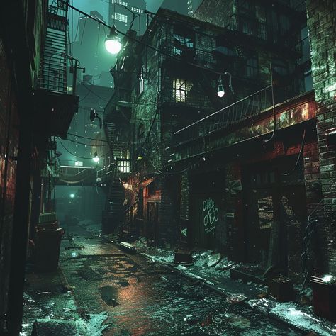 City Aesthetic Grunge, Dystopian Society, Sci Fi Rpg, Sci Fi Landscape, Apocalypse Aesthetic, Shanty Town, Squad Game, Scenery Background, Cyberpunk Aesthetic