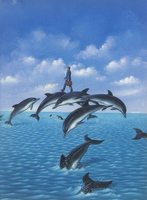 RAFAL OLBINSKI Rafal Olbinski, Ski Art, Retro Artwork, Retro Waves, Art Station, Dream Art, Aesthetic Design, Surreal Art, Horror Art