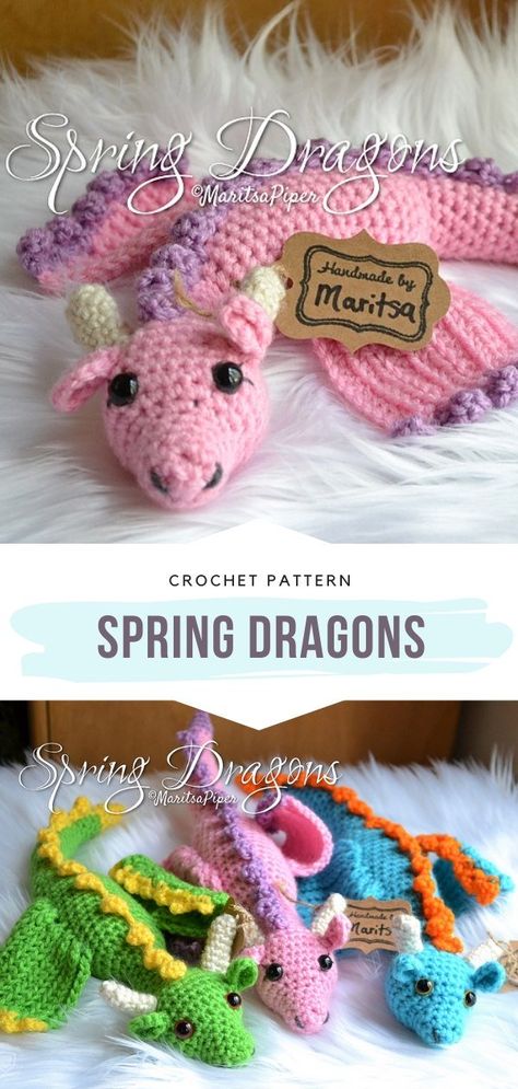 Amigurumi Dragons Free Crochet Patterns Crochet Dragons, Bat Crochet Pattern, Tiamat Dragon, Amigurumi Bat, Bat Crochet, Amigurumi Dragon, Dragon Crochet, Crochet Dragon Pattern, Crochet Bat