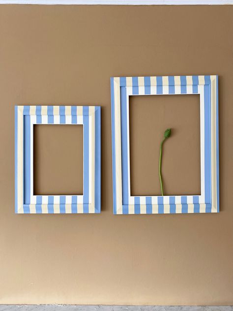 Do It Yourself Quotes, Love And Understanding, Spring Peony, Painted Picture Frames, Hand Painted Frames, Spring Furniture, Diy Picture Frames, Wooden Picture Frames, Pink Frames