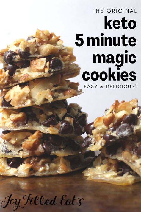 Keto Magic Cookies, Magic Cookies, Galletas Keto, Keto Cookie Recipes, Joy Filled Eats, Low Carb Low Sugar, Low Carb Cookies, Keto Dessert Easy, Keto Recipes Dinner