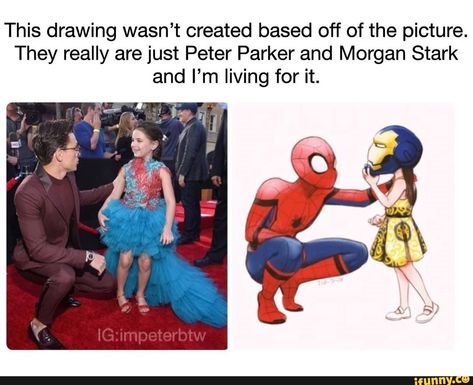 This drawing wasn’t created based off of the picture. They really are just Peter Parker and Morgan Stark and I’m living for it. – popular memes on the site iFunny.co #tomholland #celebrities #morganstark #lexirabe #spiderman #peterparker #tomholland #marvel #marveluniverse #this #drawing #wasnt #created #based #picture #they #really #just #peter #parker #morgan #stark #pic Peter And Morgan Stark, Peter Parker And Morgan Stark Fanart, Peter Parker Morgan Stark, Loki And Peter Parker Fanart, Peter Parker And Morgan Stark, Peter And Tony Fanart, Peter And Morgan, Peter Parker Fanart, Morgan Stark