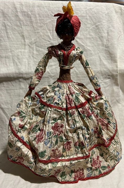 Vintage Ethnic Souvenir Ecuadorian Dolls, variety Handmade Rag Dolls, African Dolls Newspaper, Hand Made Dolls For Sale, Ivorian Doll, Newspaper African Dolls, Antique Doll Collection, African Dolls, Soft Sculpture Dolls, Folk Doll