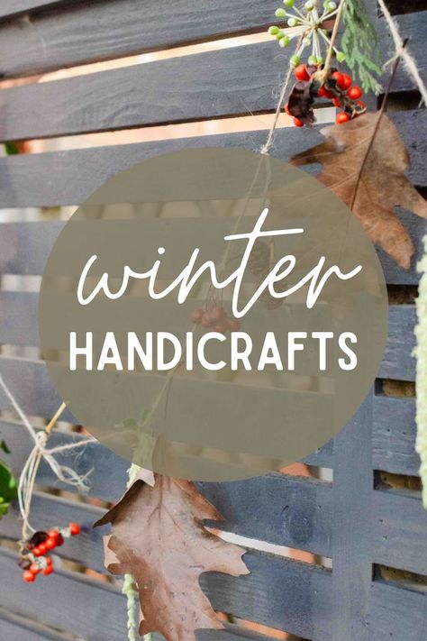 winter handicrafts, nature crafts for kids Crafts For January, Winter Nature Crafts, Kids Nature Crafts, Nature Crafts Kids, Kids Handicraft, Indoor Crafts, Crafts And Activities For Kids, Homeschool Crafts, Easy Craft Ideas