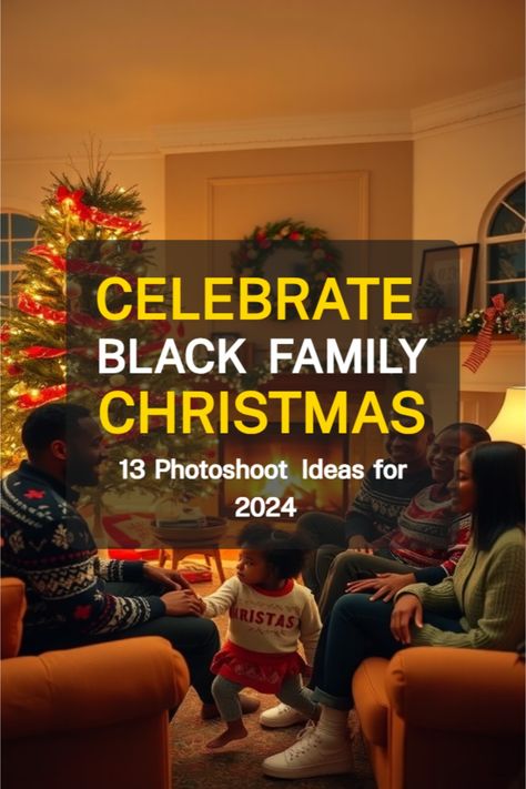 Black family Christmas photoshoot ideas Black Family Christmas Photoshoot Ideas, Black Christmas Photoshoot Family, Black Family Holiday Photos, Black Family Christmas Photoshoot, Christmas Family Photoshoot Ideas, Black Family Christmas, Family Christmas Photoshoot Ideas, Unique Christmas Trees Themes, Family Christmas Photoshoot