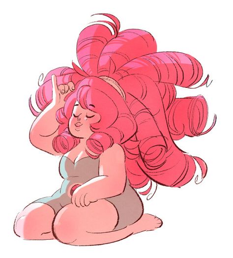 Rose Fanart Steven Universe, Steven Universe Quartz Base, Rose Quartz Steven Universe Fanart, Rose Quartz Steven, Rose Quartz Steven Universe, Greg Universe, Steven Universe Characters, Steven Universe Gem, Steven Universe Fanart