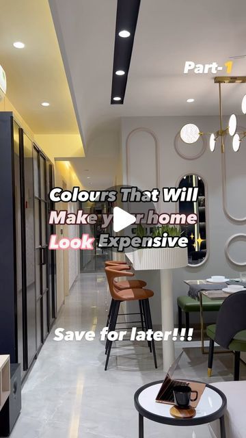 The Design canvas on Instagram: "Who says you need a million-dollar budget to make your home look expensive? Just a splash of the right colors will do the trick! 💸✨

#interiordesign #mumbai #homedecor #luxuryliving #designinspiration" Millionaire Homes Interiors, How To Make Your House Look Expensive, Make Your Home Look Expensive, Millionaire Homes, Modern Paint Colors, House Colour, Paint Trends, Luxury Paints, Smoker Cooking