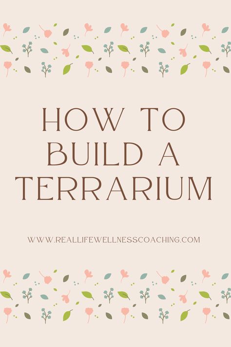 If you are looking for a fun DIY project that is pretty simple and beautiful, you just might want to learn- how to build a terrarium! If you haven’t heard of a terrarium or aren’t sure exactly what it is- It is a unique type of indoor garden, mini ecosystem, using small potted plants. They can be enclosed or open. Making a terrarium is simple and doesn’t take a long time to do. I love that you can personalize it to make it just how you want it! Small Plant Terrarium, Making A Terrarium, Mini Ecosystem, Terraria Party, Build A Terrarium, Fitness Planner Free, Open Terrariums, Small Terrarium, Rock And Pebbles