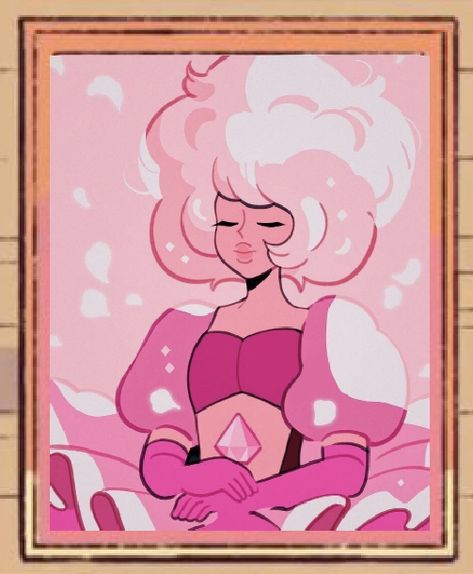 Pink Diamond Art By Meyoco Diamond Wallpapers, Universe Wallpaper, Steven Universe Wallpaper, Pearl Flower, Pink Diamond, Steven Universe, Adventure Time, Universe, Pink