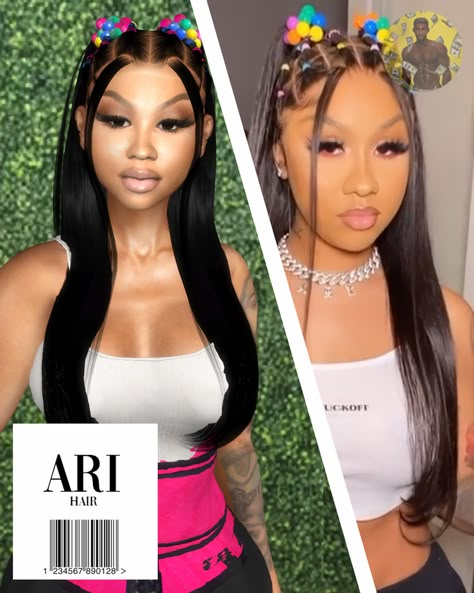 ARI HAIR Afro Hair Sims 4 Cc, Sims 4 Black Hair, Y2k Hair, The Sims 4 Packs, Sims 4 Body Mods, African Hair Braiding Styles, Sims 4 Teen, Sims 4 Dresses, Sims 4 Toddler