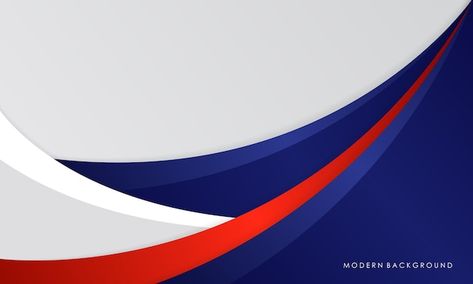 Modern abstract background blue and red ... | Premium Vector #Freepik #vector #design #graphics #graphic-art #modern Vector Logo Design Ideas, Wave Background Aesthetic, Vector Design Graphics, Blue Red Background, Blanco Aesthetic, Red And Blue Wallpaper, Blue And Red Background, Red And Blue Background, Red And White Wallpaper