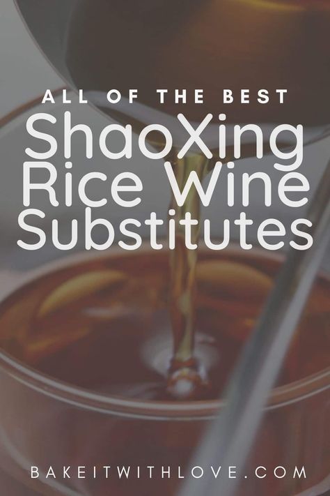 Homemade Drinks Recipes, Fish Stew Recipes, Rice Substitute, Cooking Substitutions, Sherry Wine, Chinese Cooking Wine, Chinese Cooking Recipes, Dry Wine, Takeout Food