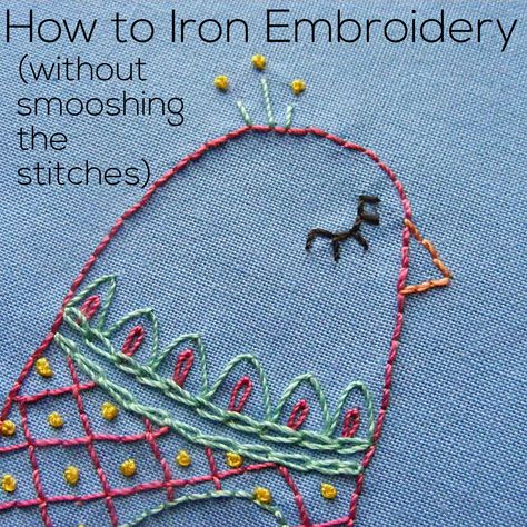 A video tutorial showing how to iron embroidery so your finished project is smooth and neat, but not compress the stitches into the fabric. Learn To Embroider, Hoop Crafts, Dyeing Fabric, Embroidery Hoop Crafts, Learning To Embroider, Diy Heart, Iron On Embroidery, Free Motion Embroidery, Hand Embroidery Projects