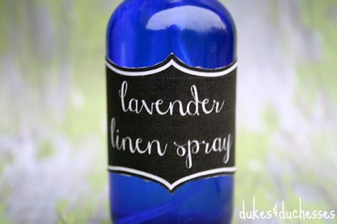 label for lavender linen spray gift idea Lavender Linen Spray, Lavender Pillow, Diy Lavender, Lavender Linen, Lavender Spray, Deep Cleaning Tips, Cleaning Recipes, Cleaners Homemade, Linen Spray