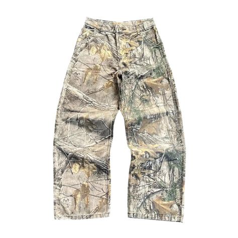 Y2K Camouflage Functional Logging Cargo Long Pants Men Women Unisex Winter Autumn Outfits, Camo Baggy Pants, Cargos Men, Recreation Outfits, Baggy Camo Pants, Long Pants Men, Recycled Outfits, Style Overalls, Camouflage Pants