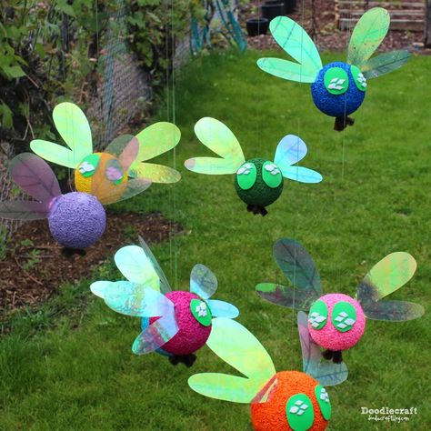 Insects Theme Classroom, Garden Theme Classroom, Mlp Party, Handmade Christmas Gift Ideas, Insect Decor, Styrofoam Crafts, Insect Crafts, Insects Theme, Baby Bug