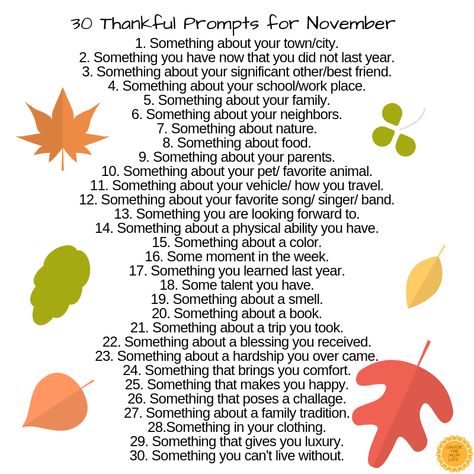 November Family Thankful Project Free Leaf Template Free Printable 30 Thankful Prompts Free Tree Ring Printable Thankful 30 Scrapbook, Thanksgiving Daily Gratitude, Gratitude Tree Printable Free, November Thankful Challenge 30 Day, November Thankful Challenge For Kids, Thankful List Ideas, Gratitude Tree Ideas, Thankful Prompts, Thanksgiving Prompts