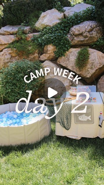 Shindig Party Goods ✹ Utah Party Rentals on Instagram: "CAMP WEEK CONTINUES!!! 🏕️🎣🌿🪵

📢 Helllloooo campers! This week at Camp Shindig, you’ll get a deep dive into each element of the Camping Collection, launching July 24th at 2pm MT. 

📋Today’s agenda: grab some bait and a pole and let’s jump into this adorable ball-pit-turned-fishing hole. It was a huge hit at this One Happy Camper birthday party!

✨ See you tomorrow! Follow along so you don’t miss out! ✨" Happy Camper Birthday Party, Fishing Hole, Camping Birthday, Camping Party, Ball Pit, Party Rentals, Happy Campers, Best Part Of Me, Diving