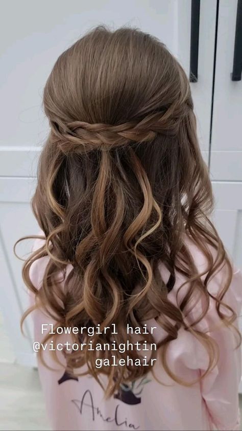 Junior Bridesmaid Hair, Prom Ponytail, Summer Magic, Pageant Hair, Bridesmaid Hair Half Up, Flower Girl Hairstyles, Velvet Hair, The Best Summer, Prom Hairstyles