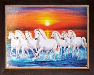 Amazon.in : 7 Hills Store Seven Horse Painting, Durgamma Photos, Cityscape Wallpaper, Horses Running, Horse Photo, Western Wallpaper Iphone, Indian Art Gallery, Horse Posters, Running Horse