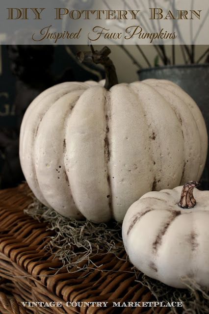 Vintage Country Style: Pottery Barn Pumpkin Hack Pottery Barn Pumpkin, Crafts Fall, Pottery Barn Inspired, Fall Festivities, Faux Pumpkins, Fall Deco, Autumn Decorating, Fall Craft, Crafty Creations